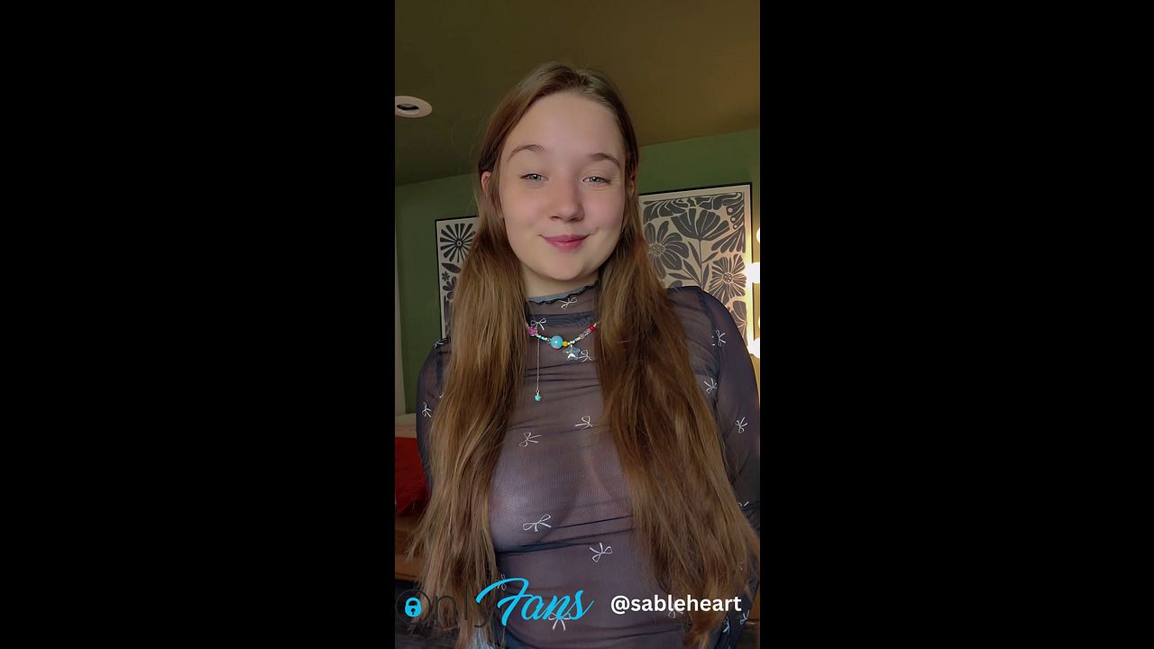 Girlfriend Teases | SableHeart7249 Onlyfans | which do you like more, Boobs or booty???? Answer in comments 🥰